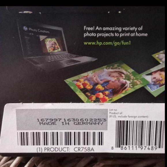 50 Sheets HP GLOSSY 4"×6" PHOTO PAPER - Picture 12 of 12